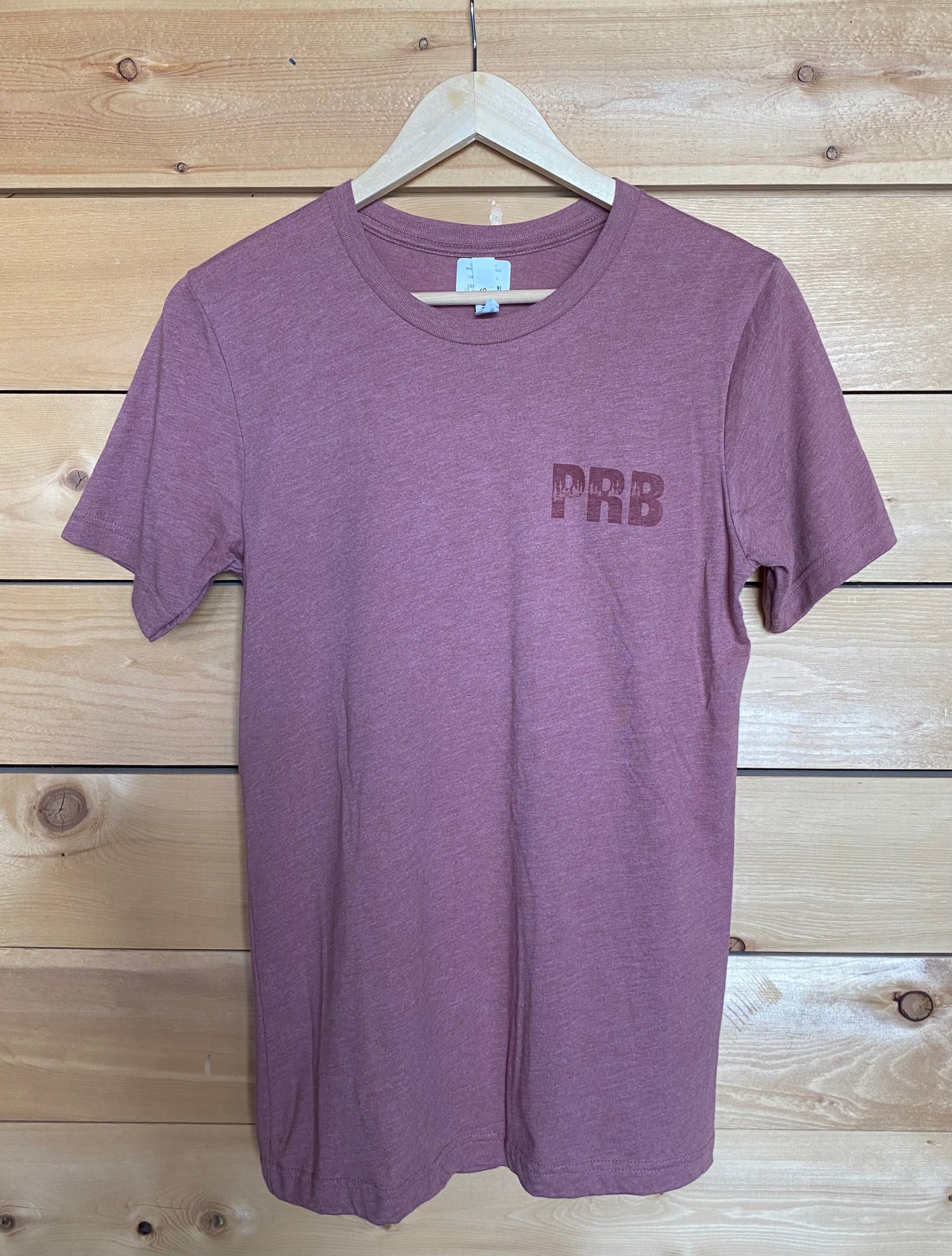 T Shirt Mauve Clear Logo
